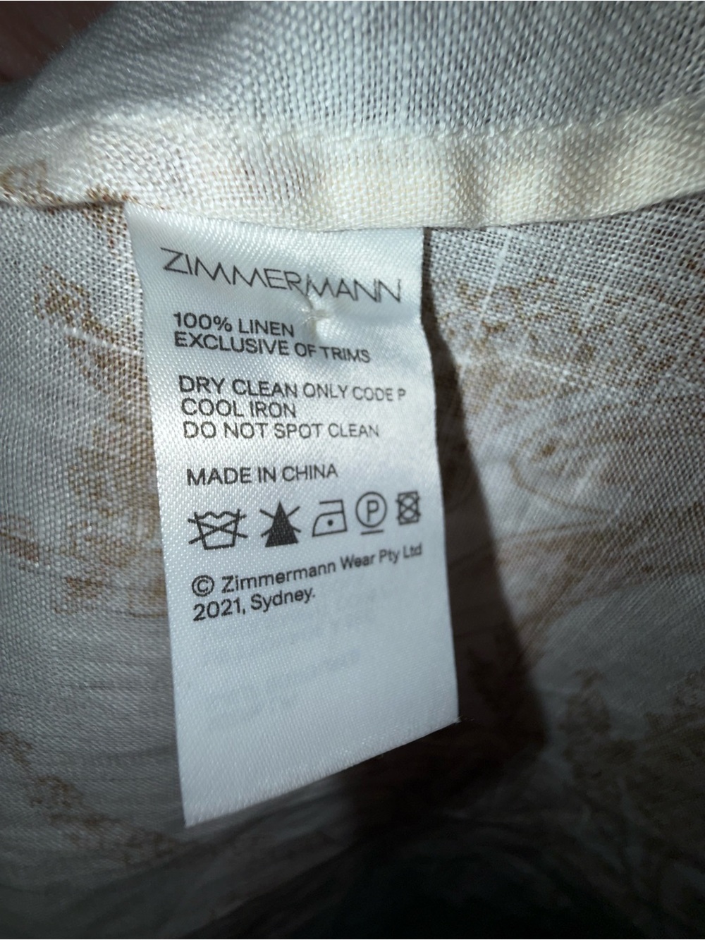 Zimmermann moonshine floral dress size 1 - Picture 9 of 10